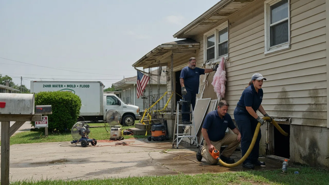Water Damage Repair in Ebervale, PA near me